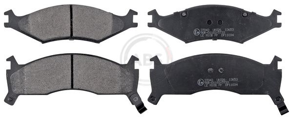 A.B.S. 37043 Brake Pad Set, disc brake