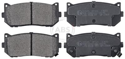 Brake Pad Set, disc brake A.B.S. 37045