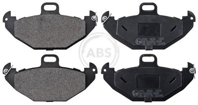 Brake Pad Set, disc brake A.B.S. 37051