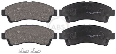 Brake Pad Set, disc brake A.B.S. 37091
