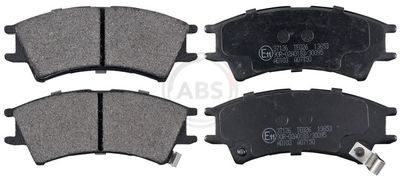 Brake Pad Set, disc brake A.B.S. 37126
