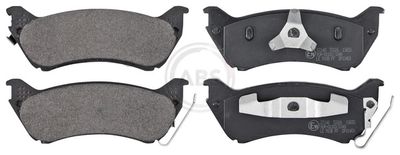 Brake Pad Set, disc brake A.B.S. 37148