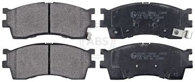 Brake Pad Set, disc brake A.B.S. 37180
