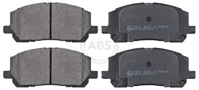 Brake Pad Set, disc brake A.B.S. 37260