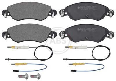 Brake Pad Set, disc brake A.B.S. 37278