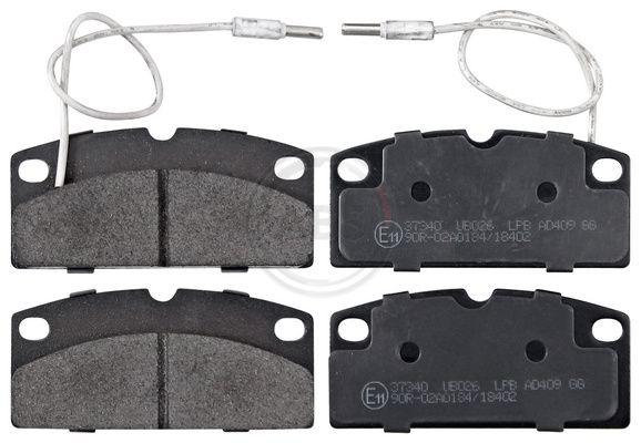 A.B.S. 37340 Brake Pad Set, disc brake