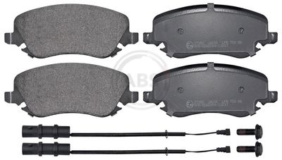 Brake Pad Set, disc brake A.B.S. 37380