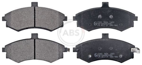 A.B.S. 37403 Brake Pad Set, disc brake