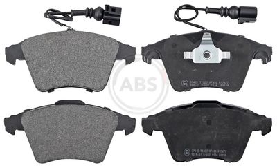 Brake Pad Set, disc brake A.B.S. 37415