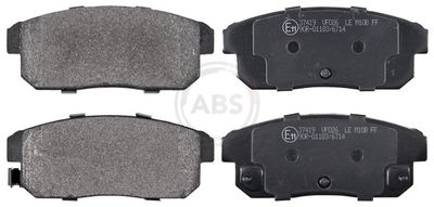 Brake Pad Set, disc brake A.B.S. 37419