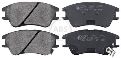 Brake Pad Set, disc brake A.B.S. 37432
