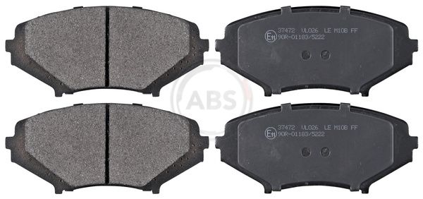 A.B.S. 37472 Brake Pad Set, disc brake