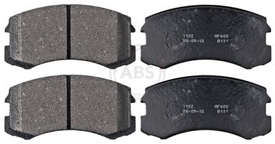 Brake Pad Set, disc brake A.B.S. 37491