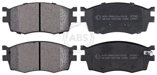 A.B.S. 37520 Brake Pad Set, disc brake