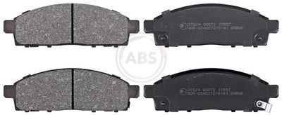 Brake Pad Set, disc brake A.B.S. 37624