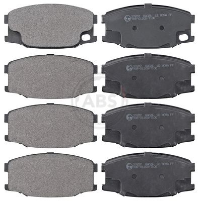 Brake Pad Set, disc brake A.B.S. 37657
