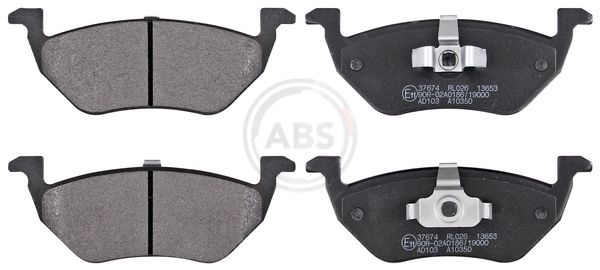 A.B.S. 37674 Brake Pad Set, disc brake