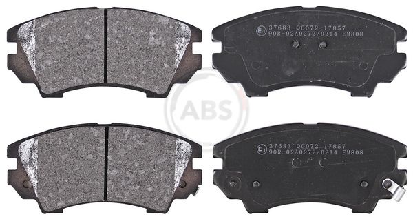 A.B.S. 37683 Brake Pad Set, disc brake