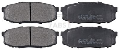 Brake Pad Set, disc brake A.B.S. 37702