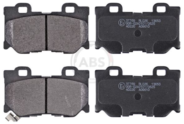 A.B.S. 37769 Brake Pad Set, disc brake
