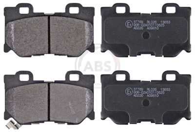 Brake Pad Set, disc brake A.B.S. 37769