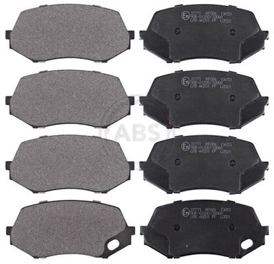 Brake Pad Set, disc brake A.B.S. 37771