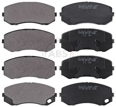 Brake Pad Set, disc brake A.B.S. 37772