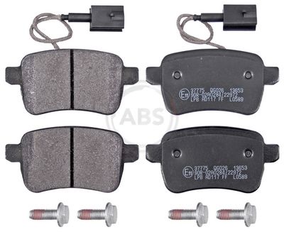 Brake Pad Set, disc brake A.B.S. 37775