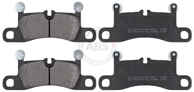 Brake Pad Set, disc brake A.B.S. 37788