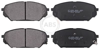 Brake Pad Set, disc brake A.B.S. 37809