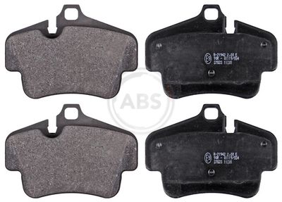 Brake Pad Set, disc brake A.B.S. 37823