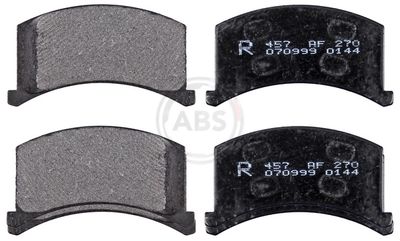 Brake Pad Set, disc brake A.B.S. 37833