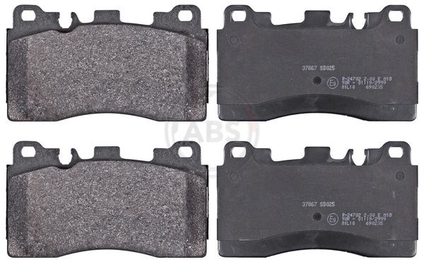 A.B.S. 37867 Brake Pad Set, disc brake