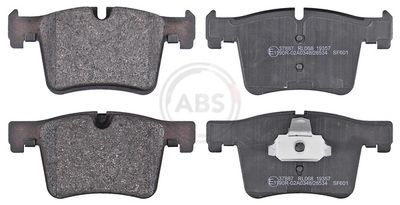 Brake Pad Set, disc brake A.B.S. 37887