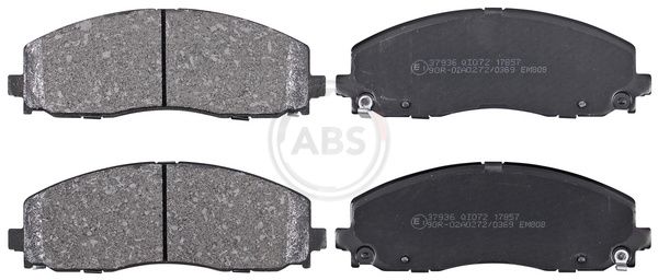 A.B.S. 37936 Brake Pad Set, disc brake