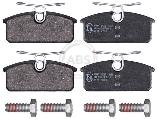A.B.S. 37947 Brake Pad Set, disc brake