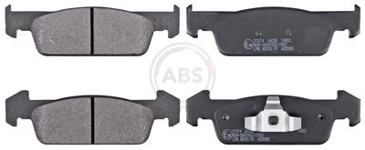 Brake Pad Set, disc brake A.B.S. 37974