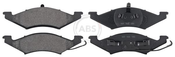 A.B.S. 38257 Brake Pad Set, disc brake