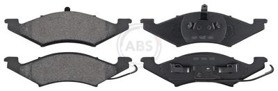 Brake Pad Set, disc brake A.B.S. 38257