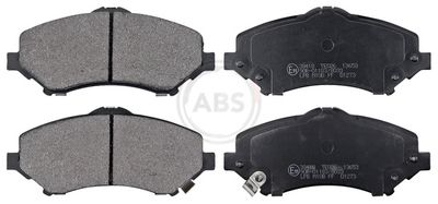 Brake Pad Set, disc brake A.B.S. 38418