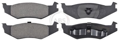Brake Pad Set, disc brake A.B.S. 38759