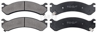 Brake Pad Set, disc brake A.B.S. 38784