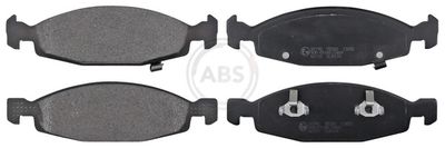 Brake Pad Set, disc brake A.B.S. 38790