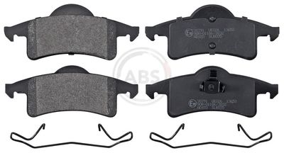 Brake Pad Set, disc brake A.B.S. 38791