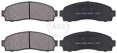 Brake Pad Set, disc brake A.B.S. 38833