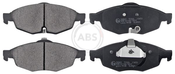 A.B.S. 38869 Brake Pad Set, disc brake