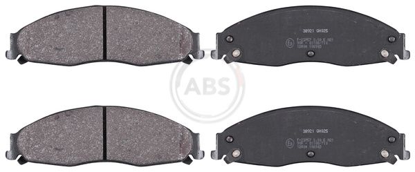 A.B.S. 38921 Brake Pad Set, disc brake