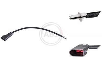Warning Contact, brake pad wear A.B.S. 39443