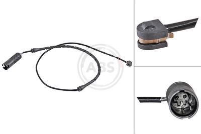 Warning Contact, brake pad wear A.B.S. 39515