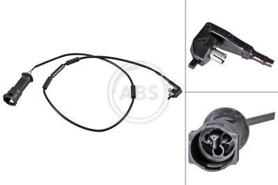 Warning Contact, brake pad wear A.B.S. 39517